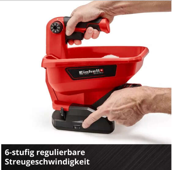 Einhell GE-US 18 Li Universal Streuer inkl. Akku und Ladegerät